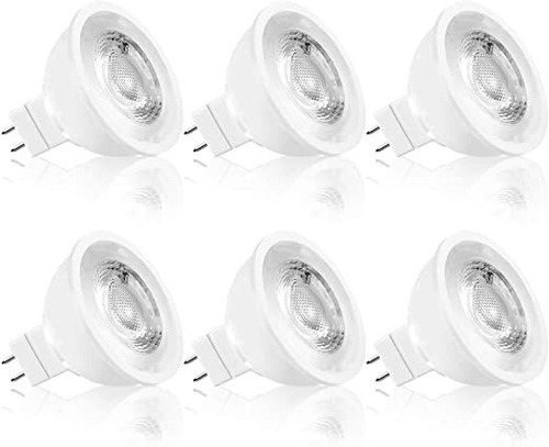 Luxrite Mr16 Bombilla Led Equivalente A 50 W, 12 V, Regulabl