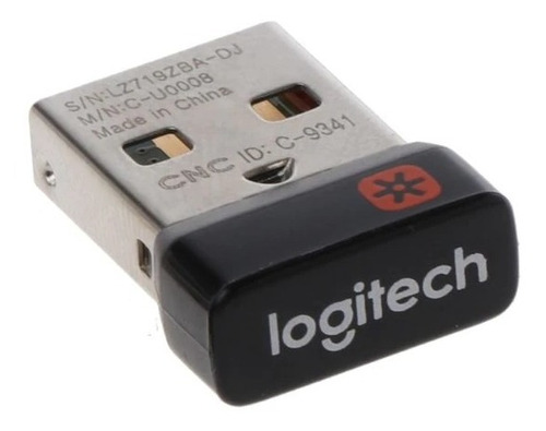 Receptor Usb Logitech Unifying Wireless Teclado/mouse 6disp