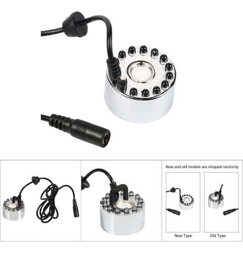 Fuente De Agua Con Generador De Neblina Ultrasónica Que Camb