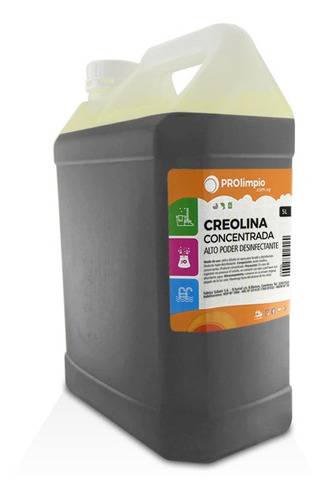 Creolina Concentrada Desinfectante 5 Litros - Prolimpio