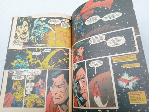 Historieta Comic Antiguo * Superman * No 9 Zinco Deca 90 (Usado)