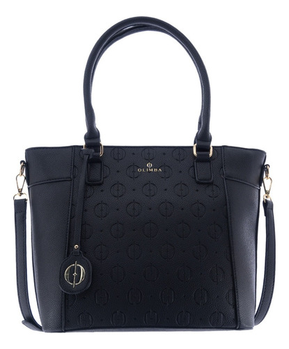 Bolsa Tote Grande Olimba Para Mujer Con Dije Amplia 9792