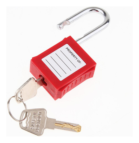 De Seguridad De Grillete De Material Acero Inoxidable Rojo