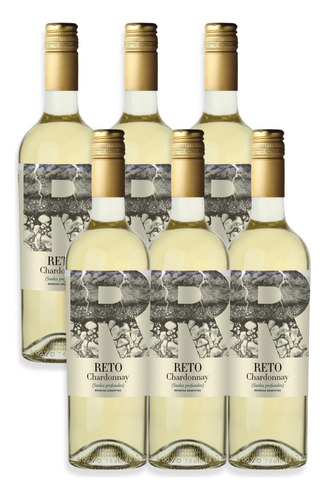 Vino Reto Blanco Chardonnay Suelos Profundos 750ml Caja X6u