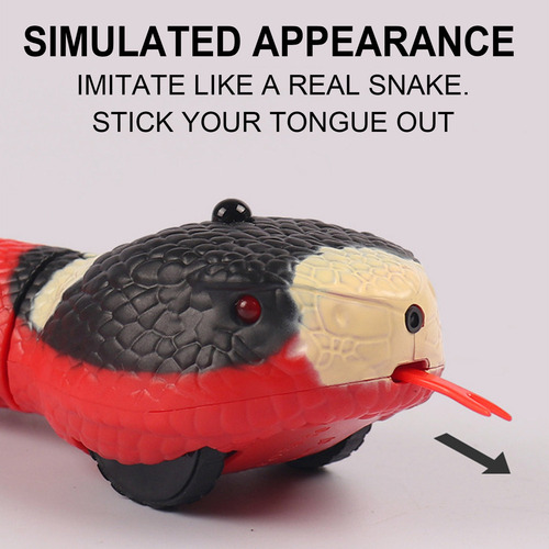 Juguete De Serpiente Recargable Por Usb Intelligent Sensing