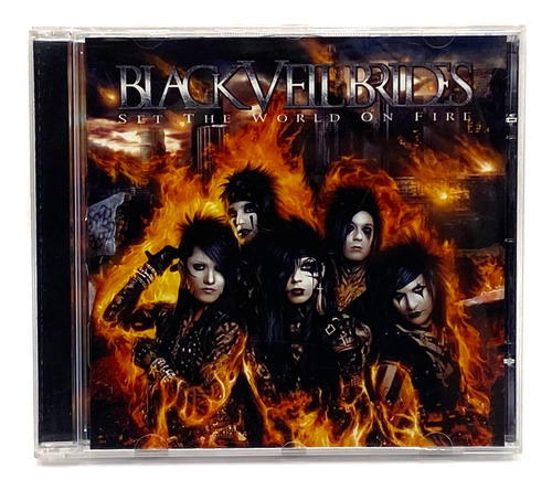 Cd Black Veil Brides - Set The World On Fire/ Printed In Usa