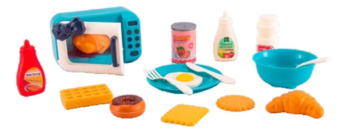 Play House Microondas Con Accesorios De Cocina