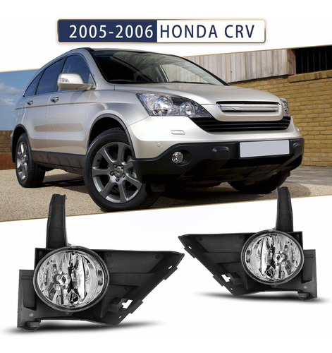 Autofree Luz Antiniebla Bombilla Para Honda Crv Conjunto Kit