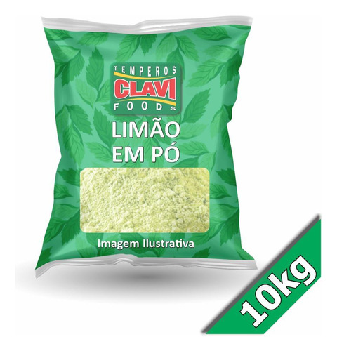 Limão Pó 10kg - Clavi Temperos E Foods