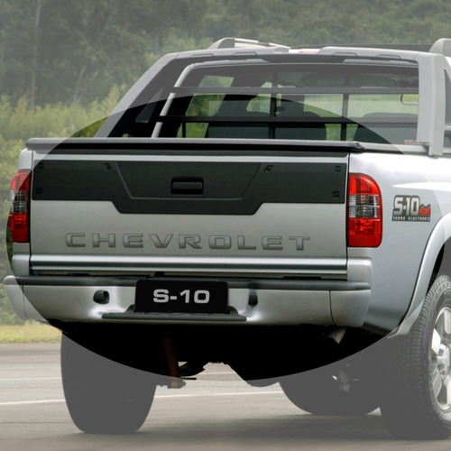 Kit Adesivos Faixas S10 Executive 4x4 Preta Turbo Eletronic