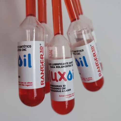 Kit 5 Óleo Lubrificante Para Rolamentos Cnc E Impressoras 3d