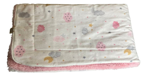 Manta Bebe Infantil + Almohada Cobija Suave Bebe Diseños