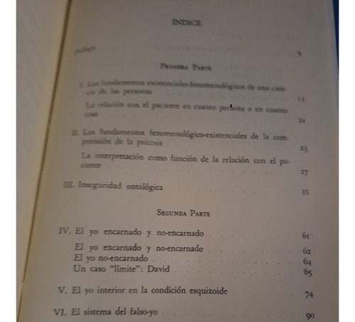 Libro El Yo Dividido (Usado)