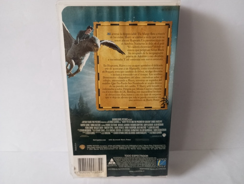 Harry Potter Año 3 Película Vhs Original (audio Latino) (Usado)
