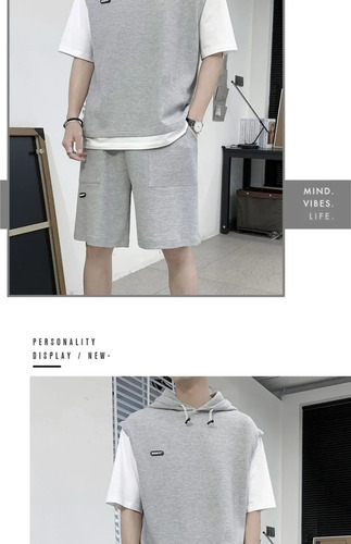 Traje Casual De Verano De Dos Piezas De Estilo Coreano Para
