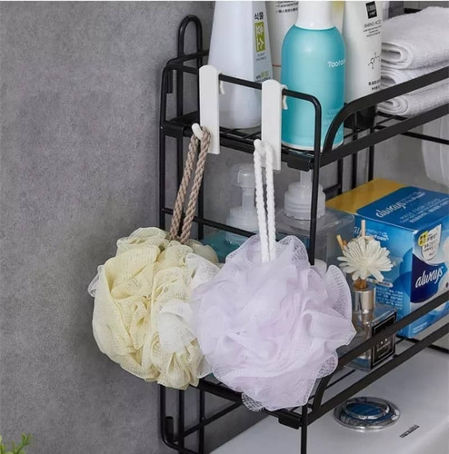 Estante Organizador Repisa Baño Cocina 2 Niveles Multihogar