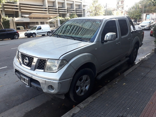 Nissan Frontier 2010 2.5 Le Cab Doble 4x4 Tap. Cuero