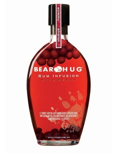 Ron Barbados Bear Hug Infusion Wild Berry 1000ml