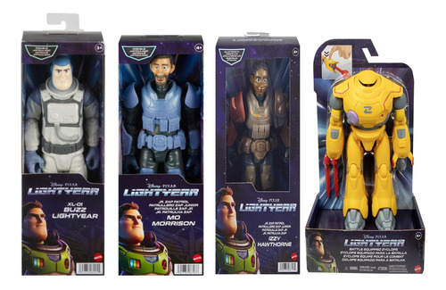 Buzz Lightyear Coleccion 4 Figuras Completa 12 Pulgadas