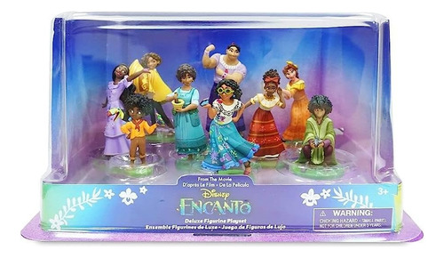 Set Deluxe 9 Figuras Encanto Disney Store Importado Original