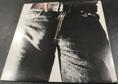 The Rolling Stones Sticky Fingers Lp Usa 1977 Cierre Jagger