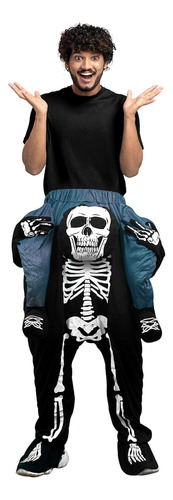 Katchon, Disfraz De Esqueleto De Halloween Para Hombre