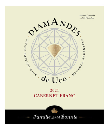 Diamandes De Uco - Cabernet Franc // Caja X 6 Botellas