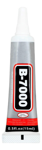 Pegamento Adhesivo B7000 Multiusos 15ml Reparación Pantallas Color Gris