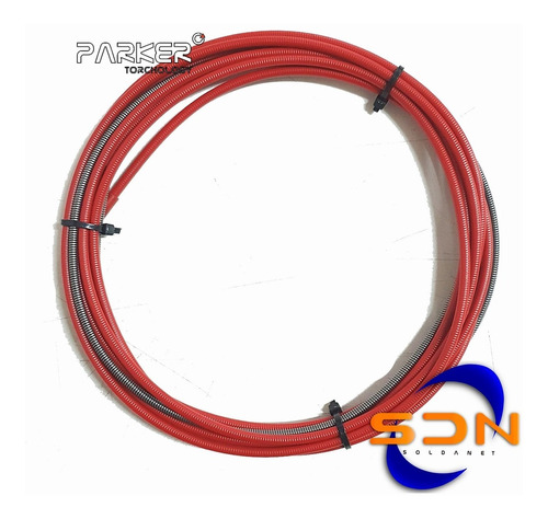 Liner Sirga Rojo Torcha Mig 0,6-0,9mm Parker X4mt