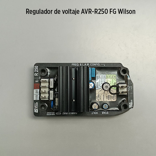 Regulador De Voltaje Avr-r250 Marca Fg Wilson