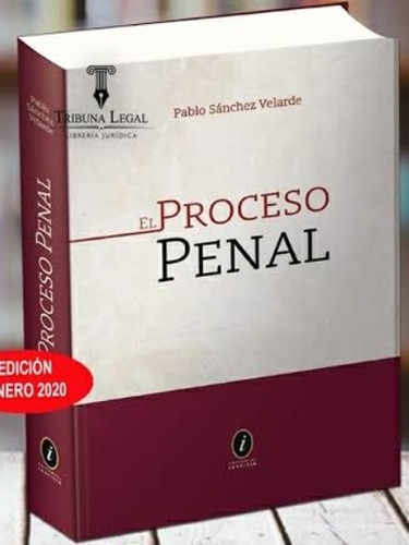 Imagen 1 de 2 de El   Proceso  Penal  -. Pablo   Sanchez Original  2020 