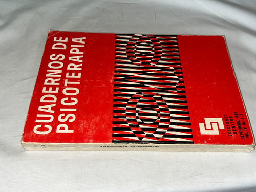 Cuaderno De Psicoterapia Volumen Iv - Moreno - Genitor (Usado)