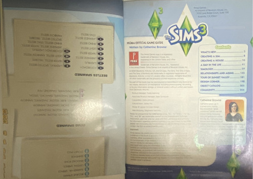 Guía De Juego , Los Sims 3 Edición Coleccionista / Inglés E4 (Usado)