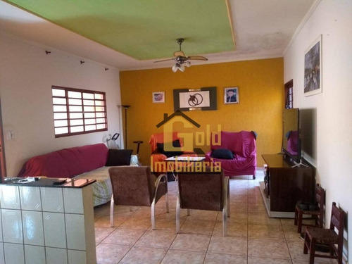 Casa Com 3 Dormitórios À Venda, 140 M² Por R$ 410.000 - Parque Residencial Cândido Portinari - Ribeirão Preto/sp - Ca0934