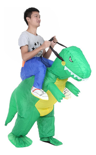 Traje Inflable De Dinosaurio Decdeal Adulto