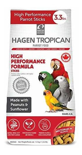 Hagen Tropican Bird Food, Hari Parrot Food, High Performance