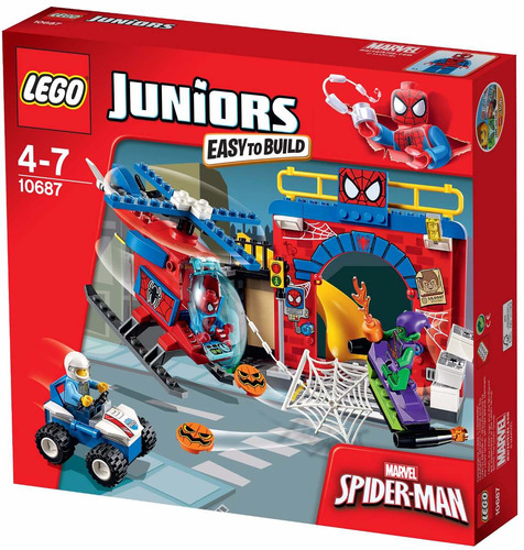 Lego Juniors 10687 La Guarida De Spiderman - Mundo Manias