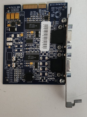Tarjeta Rs-232 Serial Duo Consola Veeder Root Tls-450 Plus (Usado)