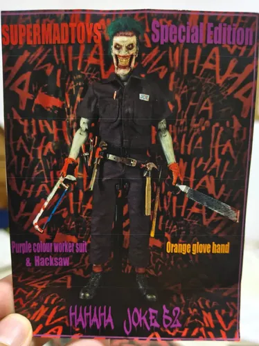 Joker Supermad Toys 1/6 - Premium Edition Orange Gloves