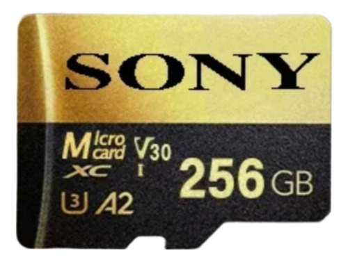 Memoria Micro Sd Marca Sony De 256 Gb De Alta Calidad 