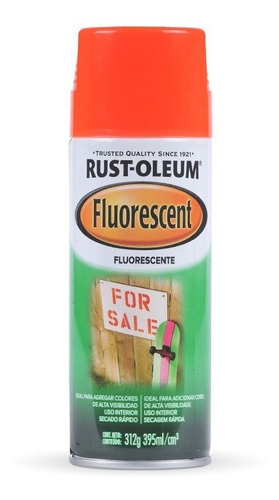 Imagen 1 de 5 de Aerosol Fluo Cubritivo Rust Oleum Origen Usa 312gr Pintumm