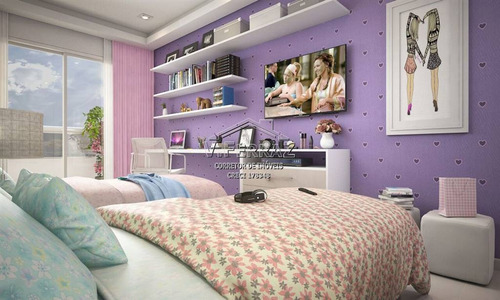 Imagem 6 de 10 de Apartamento, 2 Dorms Com 84 M² - Aviacao - Praia Grande - Ref.: Mon306 - Mon306