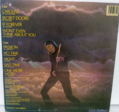 Lp - Robin Trower - Passion - 1987 (Usado)
