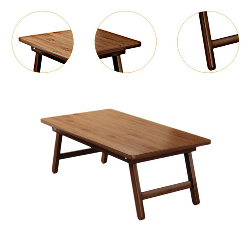 Mesa De Suelo Japonesa, Mesa De Centro Plegable, Muebles, -