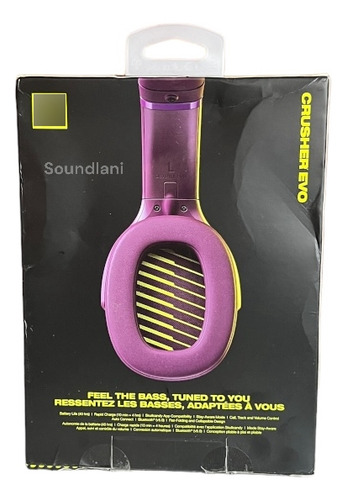 Audífonos Skullcandy Crusher Evo Violeta (Reacondicionado)