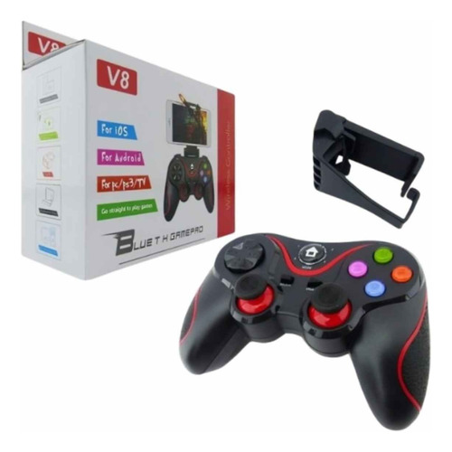 Joystick Para Smartphone V8 Ios/android Recargable Bt