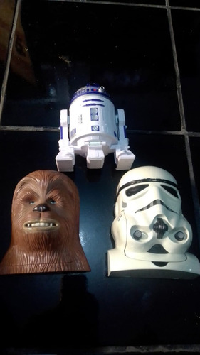 Star Wars Micro Machines Trooper Y Chewbacca,, R2d2