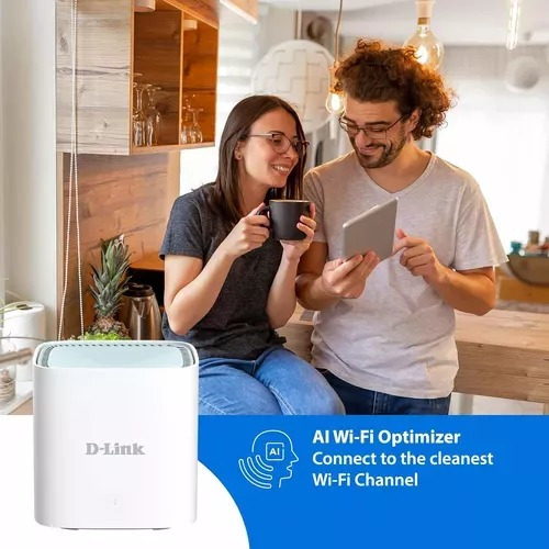 Router Mesh D-link M15 Ax1500 Wifi 6 Eagle Pro Ai 3 Pack