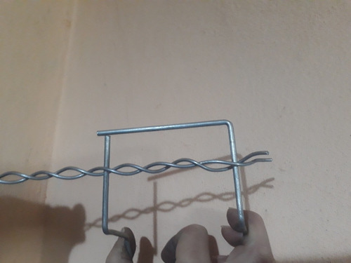 Imagen 7 de 10 de Varilla Suspendida De Alambre Galvanizado X 50 Unidades