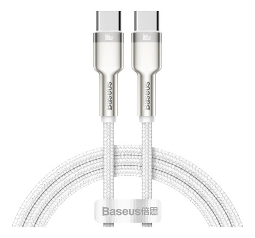 Cable De Datos Usb C 1m Baseus Cafule Carga Rapida 100w Csi